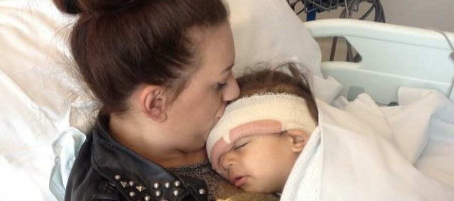 Mum urges parents to be more aware of retinoblastoma