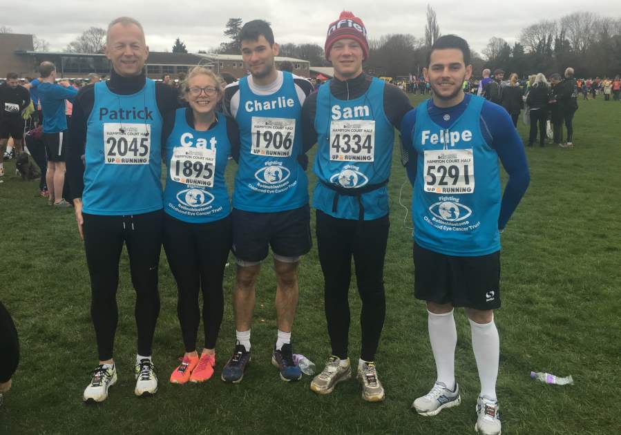 Team CHECT take on the Hampton Court Half Marathon