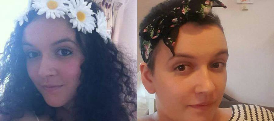 ‘I shaved my head for charity’