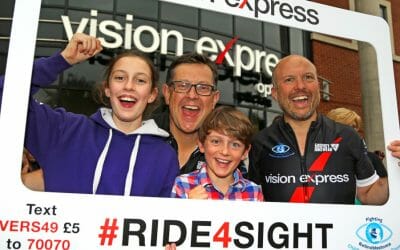 Vision Express Ride4Sight raises £25k