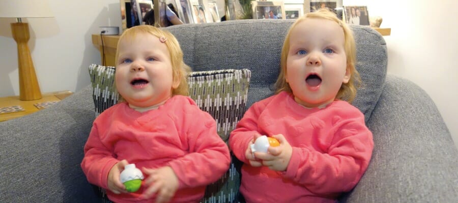 “My daughter’s eye looked like a cat’s eye or a marble in the light – I knew there was something wrong.”