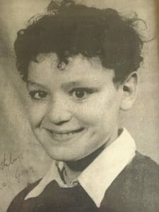 Greg Owens at age eight.