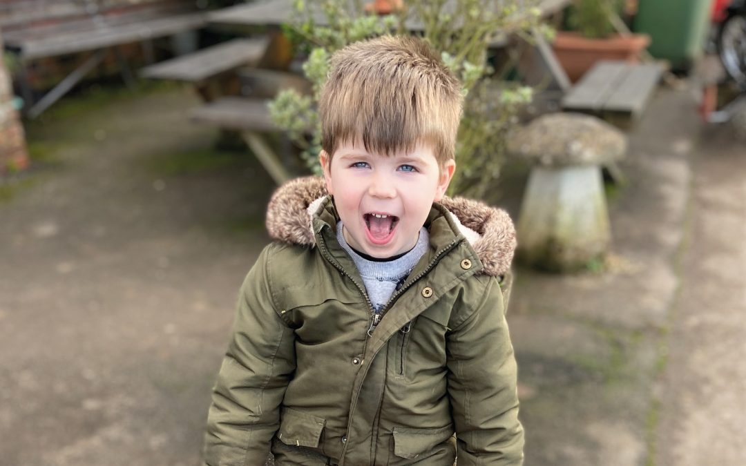 Brave Boy Seb Scoops Award