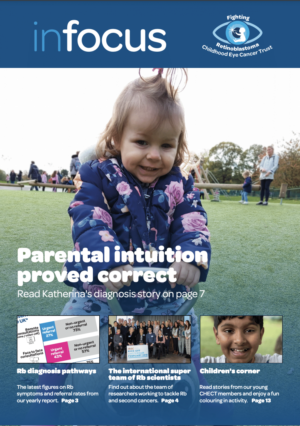 The front cover of CHECT's InFocus magazine