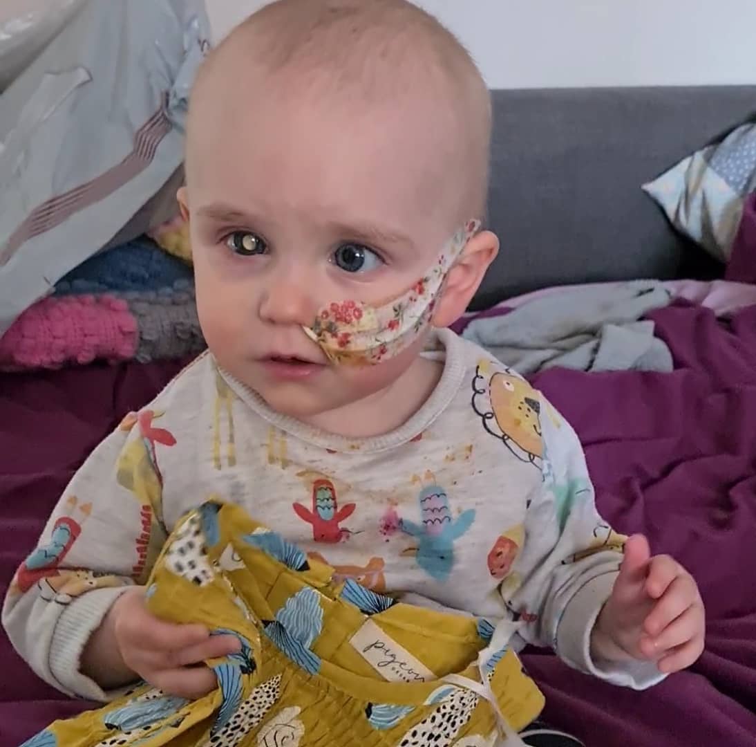 Imogen Lloyd Imogen Lloyd with a white glow in her eye