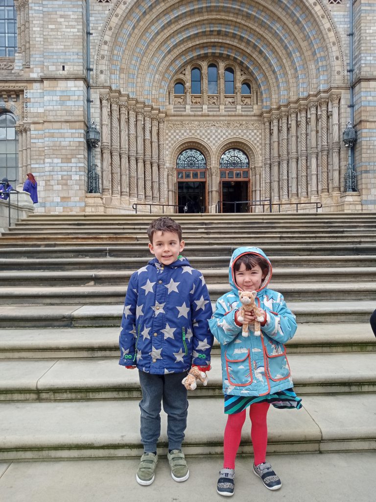 Xavi in London with his sister