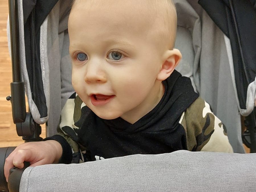 “We spotted our son’s retinoblastoma (eye cancer) the day he took his first steps”