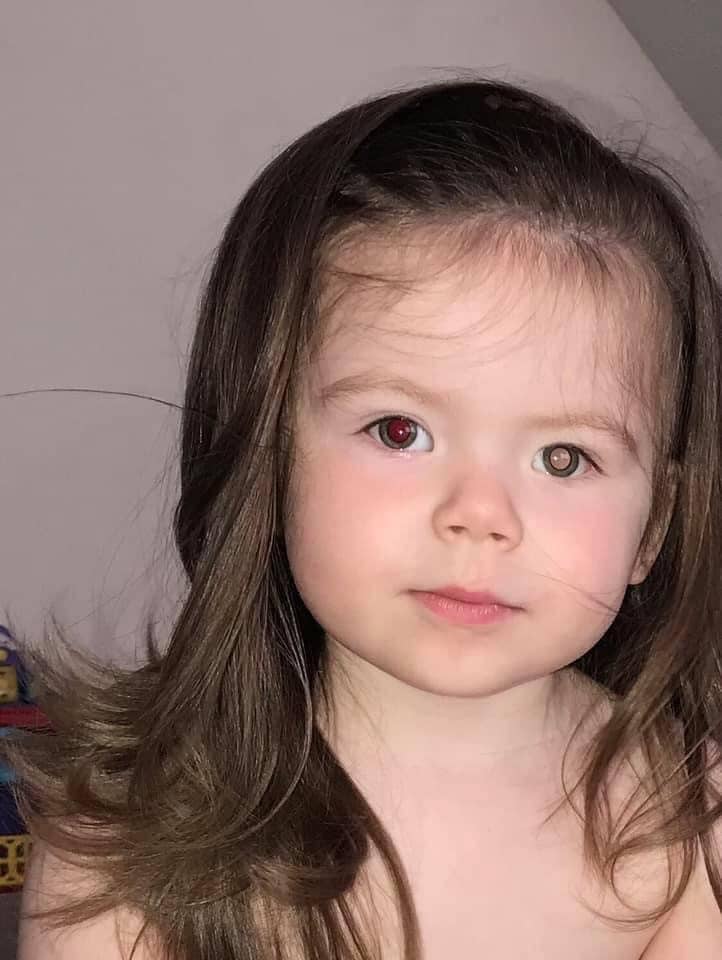 Lavinia had a white glow