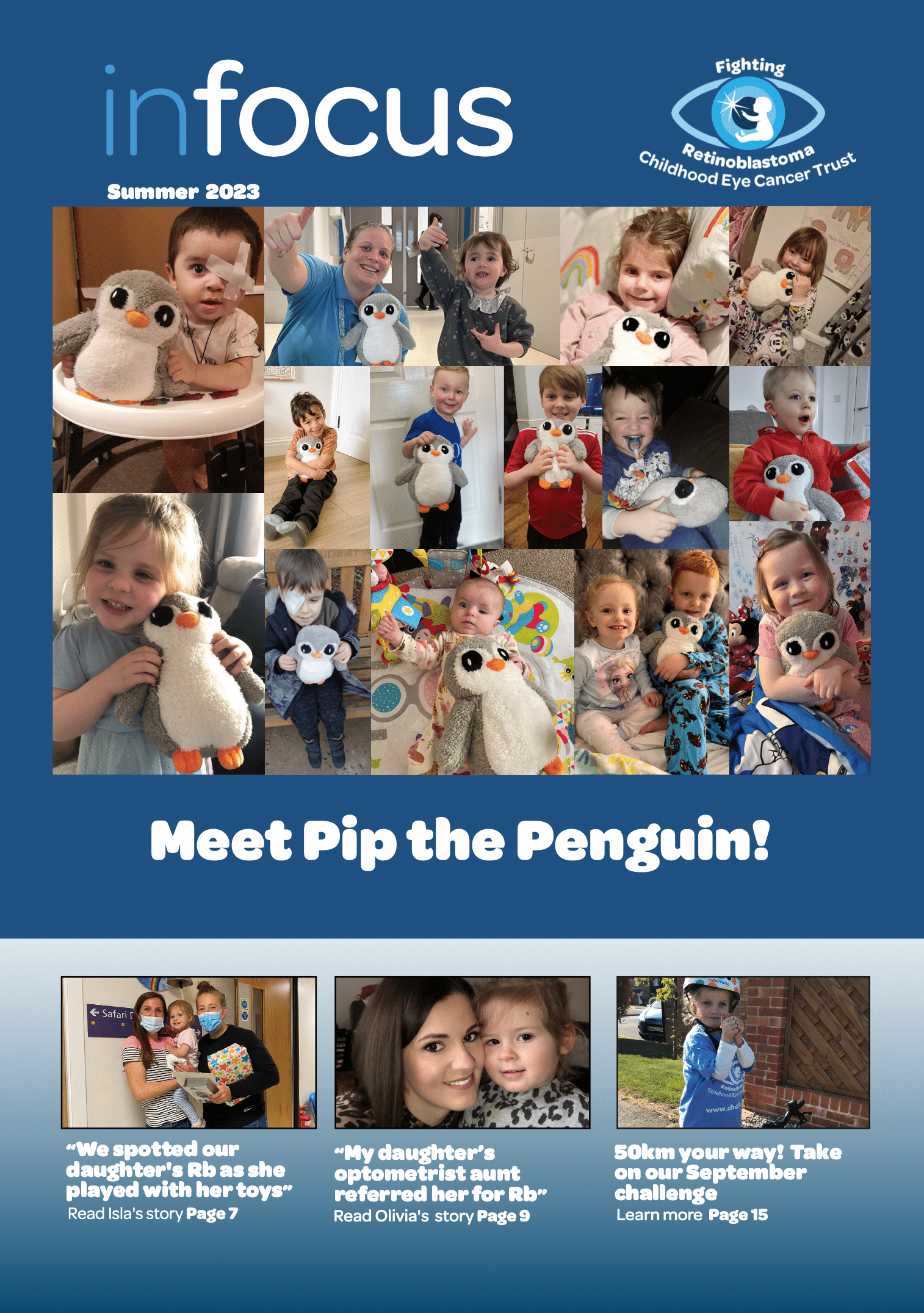 The front cover of InFocus Summer 2023 magazine.