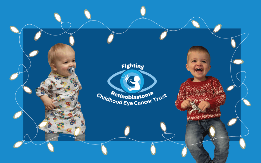 “Our son spent the Christmas period in hospital after being diagnosed with retinoblastoma”