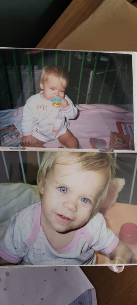 Pictures of baby Maisy