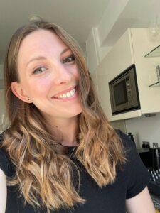 A smiling selfie of Gaby