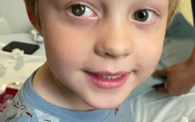 “We spotted my son’s cancer in his eye as he played with toys”