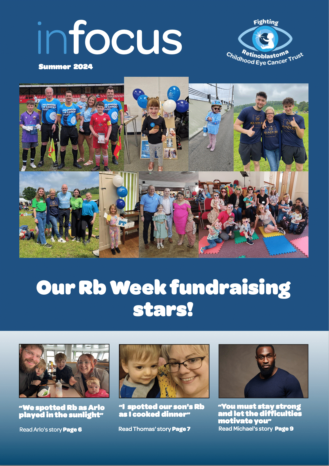 The front cover of InFocus magazine for Spring/Summer 2024