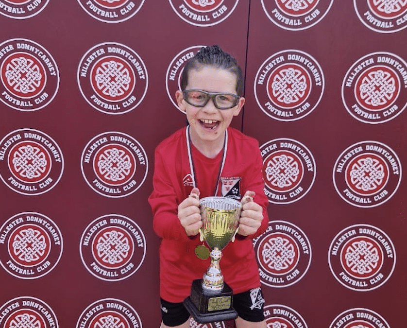 Jaxon shines in sports!