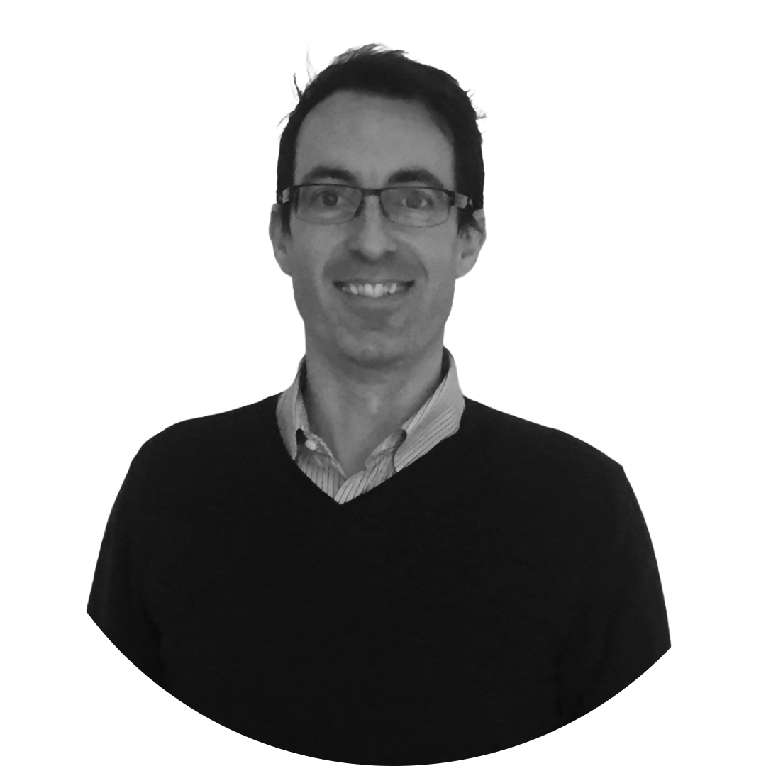 Black and white image of Andrea Bonzano