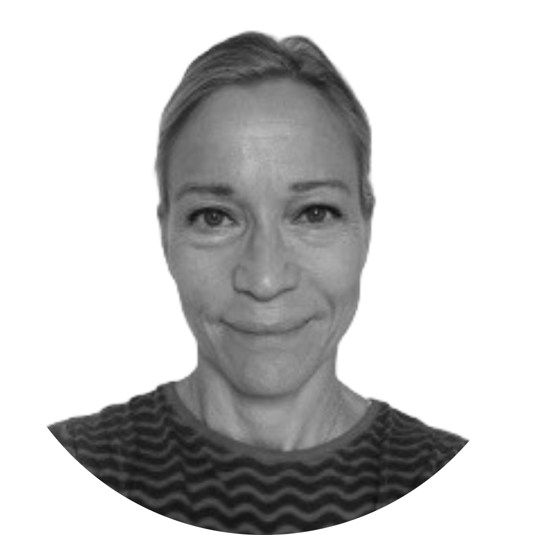 Black and white image of Lena Copley