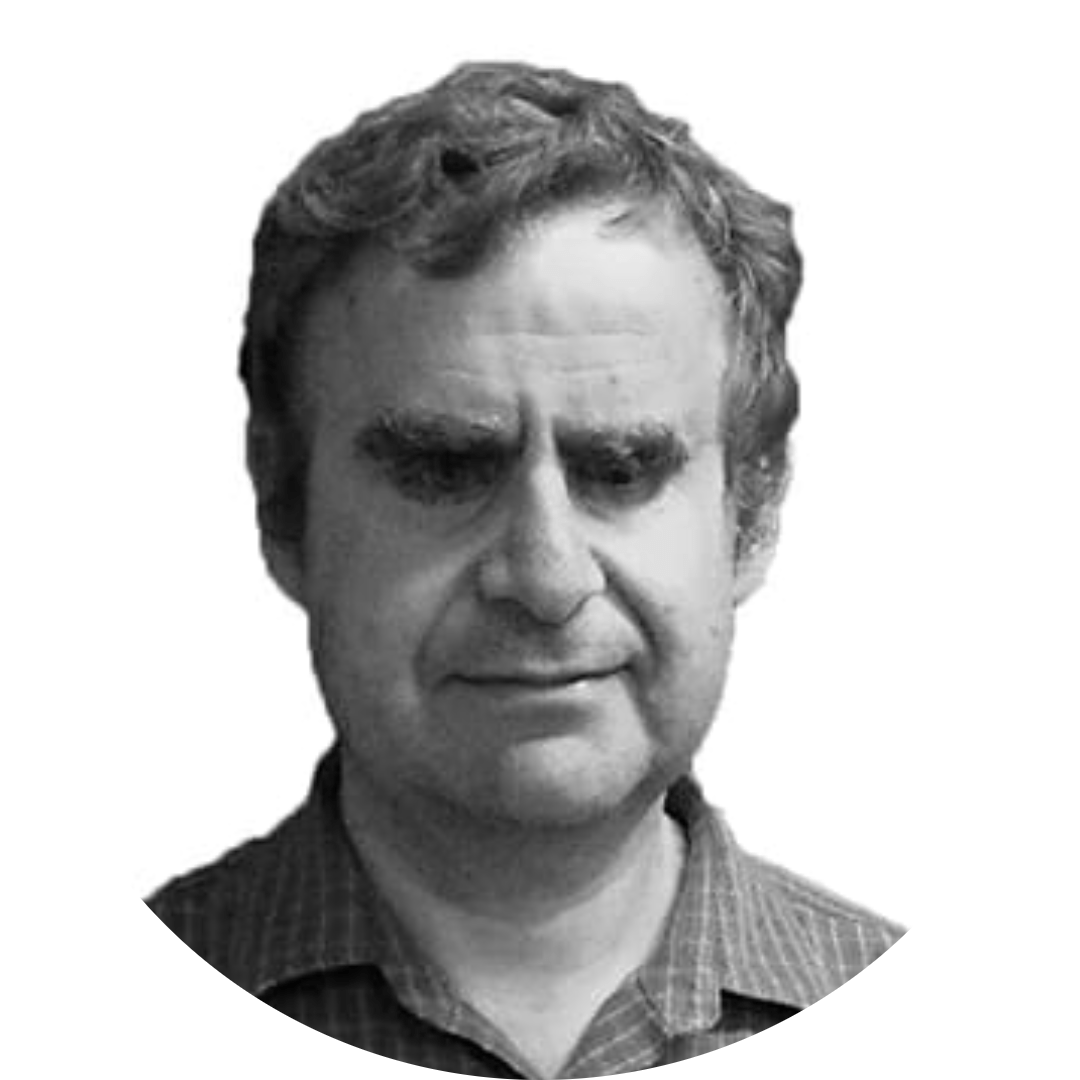 Black and white image of Matt Holt