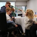 Two children are playing