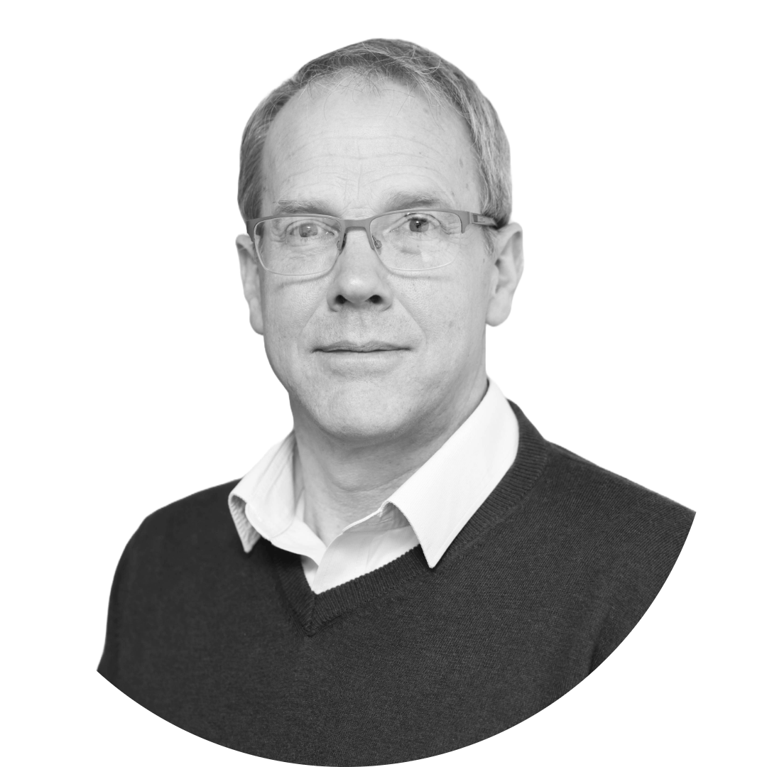 Black and white image of Richard Ashton