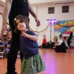 Children on a dancefloor
